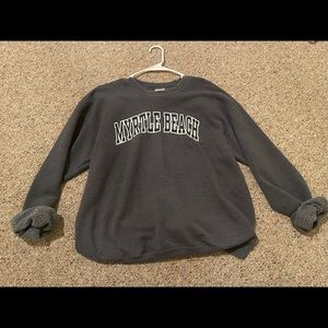 Grey Myrtle Beach Sweatshirt